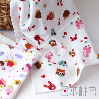 紗布浴巾-小女孩最愛