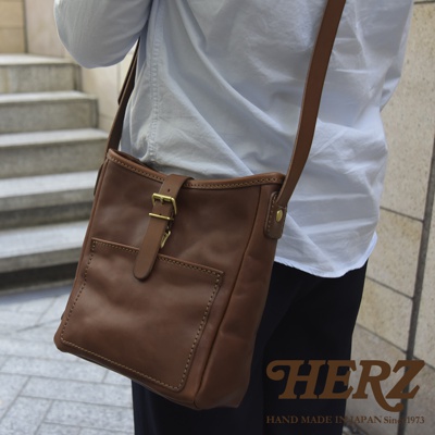 職人手作皮革輕便單肩側背包 CK-91
