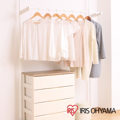 頂天立地窗框曬衣架 MW-260NR (白色)