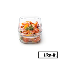 耐冷熱清透密封萬用保鮮盒 520ml