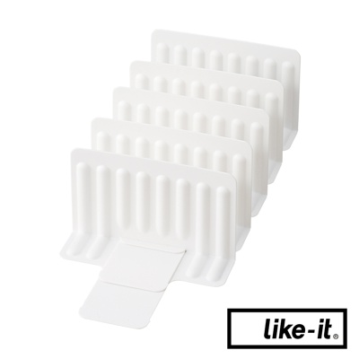 like-it 冷凍庫專用分層隔板 (一組5入) 白色