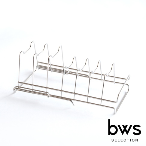 bws SELECTION 不鏽鋼可伸縮簡約瀝水架