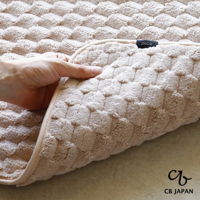 carari poco格紋系列 超細纖維浴室踏墊-L (共2色)