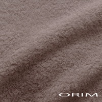 今治輕羽恆柔耐久輕質毯，淺褐色，柔軟的棉質毛圈織物紋理，呈現細膩的絨毛質感。