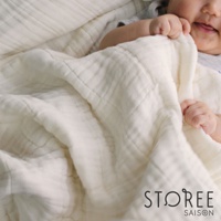 九層紗四季暢眠輕暖單人毯