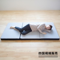 Tummy 側躺專用減壓透氣波浪型三折床墊 (單人)
