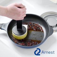 直角鍋專用不沾手防刮清潔海綿