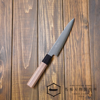 [景清] Chromax鋼水果刀-(胡桃木15cm)