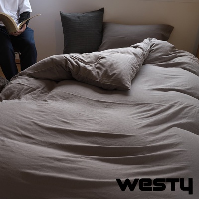 二層紗和晒透氣舒眠雙人被套(台規尺寸)-雙人款