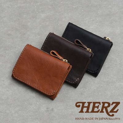 職人手作皮革Organ小短夾 GS-8