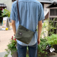 黑犬印純綿帆布迷你側背包 (共4色)