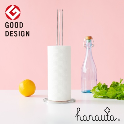 hanauta 不鏽鋼立式紙巾架