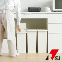 TOSTE簡約設計風格按壓雙開型分類垃圾桶30L (共三色)