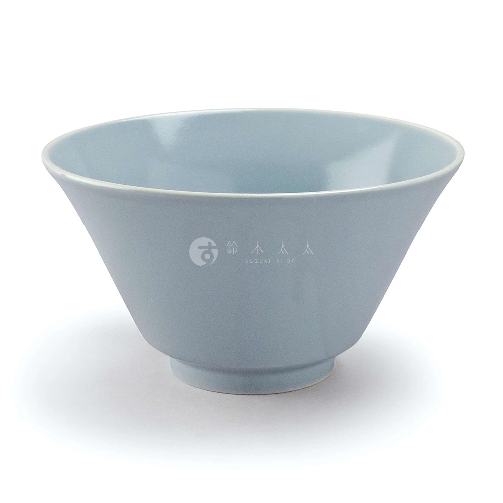 Ciel 美濃燒簡約釉彩深碗，淺藍色，陶瓷材質，帶有品牌標誌。