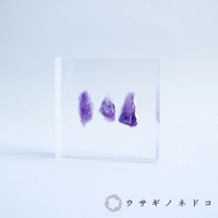 Sola Tile 1.5cm厚切型片狀標本 紫水晶