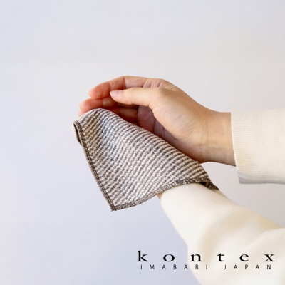 SWELL 質感波浪鬆餅紋方巾