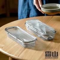 304不鏽鋼洗碗機專用餐具/小物清洗盒 (加深款)