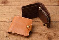 職人手作皮革Titi wallet二合一可拆式短夾 (WS-9)