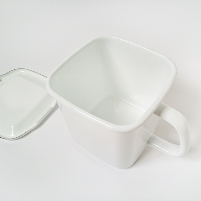 杯型附蓋儲物罐 (琺瑯蓋款)