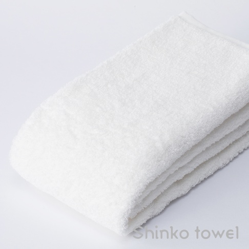 Landwell Hotel 泉州精繡長纖匹馬棉浴巾，白色，柔軟蓬鬆，質感細膩，乾爽透氣。
