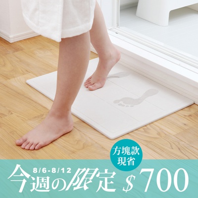 UB珪藻土瞬間吸水地墊 (共5款)