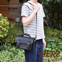 職人手作皮革雙扣兩用迷你肩背包 CW-67