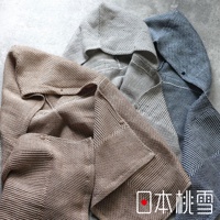SEK抗菌防臭檜木鬆餅紋連帽浴巾
