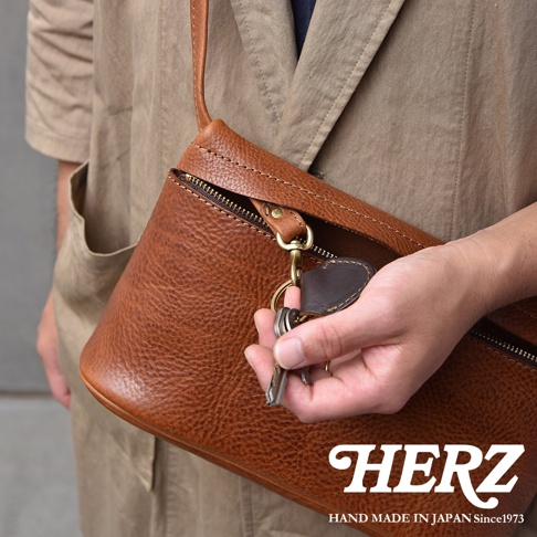 HERZ 品牌標誌，下方有 HAND MADE IN JAPAN Since1973 字樣。