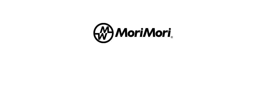 MoriMori 品牌標誌，黑色圓形標誌內有「MW」字母，旁邊是「MoriMori」字樣。