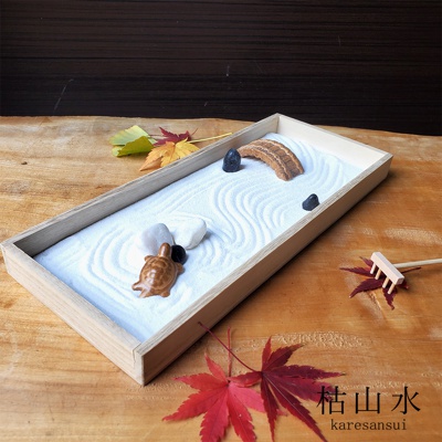 zen garden 日本枯山水模型 庭園款