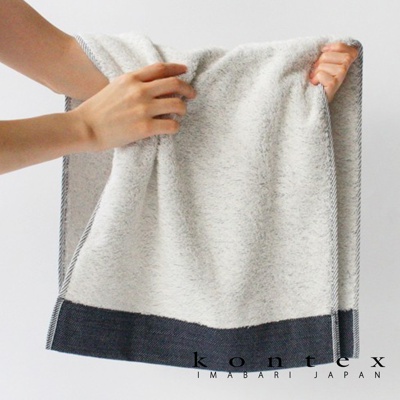 HERRINGBONE 今治長纖有機棉斜紋浴巾