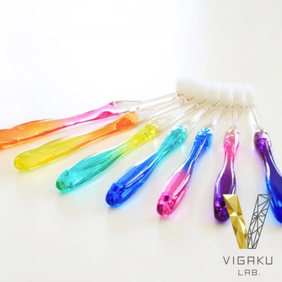 VIGAKU LAB. 花系漸層植毛牙刷