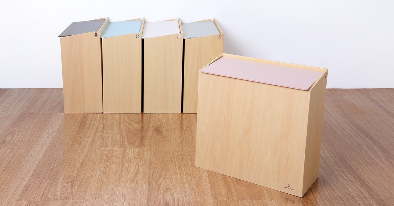 4款最能融入居家的日本垃圾桶推薦｜木質、按壓式垃圾桶