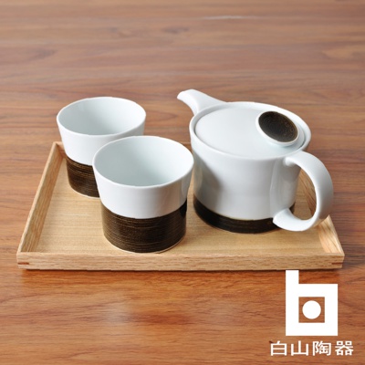 麻紋飲茶組