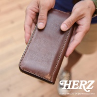 職人手作皮革經典拉鍊長夾 WL-58