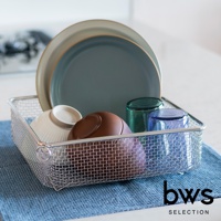 不鏽鋼方型簡約瀝水籃