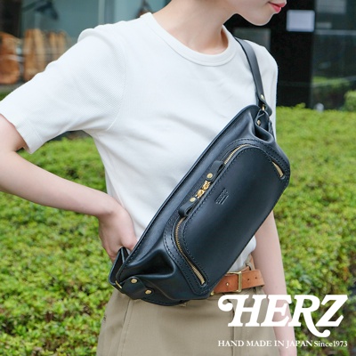 職人手作皮革拉鍊旅行斜背包 F-7 (共5色)