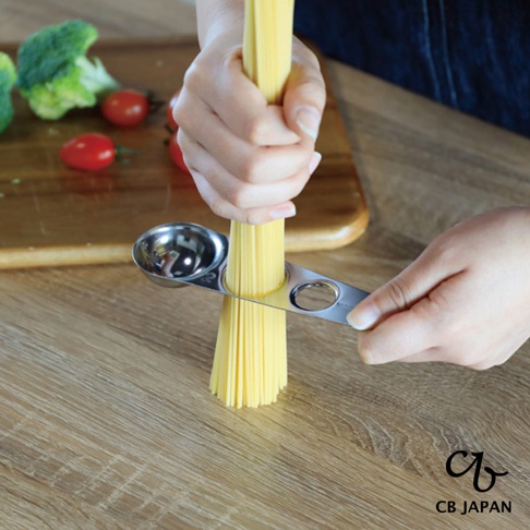 CB JAPAN atomico系列不鏽鋼義大利麵量匙，以精準測量麵條份量