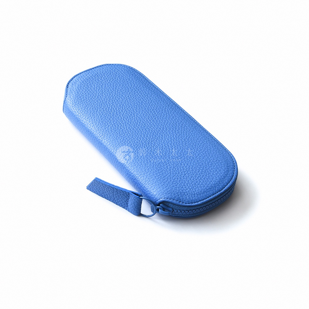 iten-itten BOLLA 義大利皮革圓角長夾 CITE-004 藍色