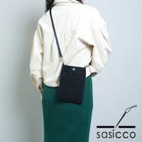 三河木綿刺子織手機包