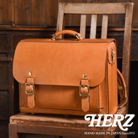 職人手作皮革橫式書包 R-52 (共2種尺寸各5色)