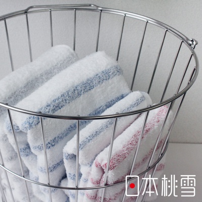 今治輕柔橫條毛巾