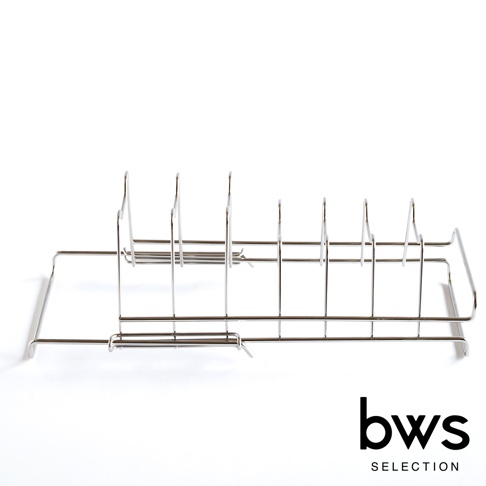 bws SELECTION 不鏽鋼可伸縮簡約瀝水架