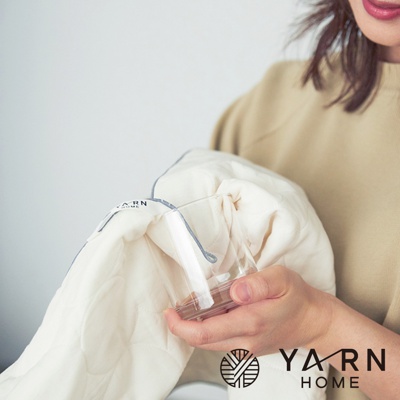 YARN HOME 脫脂棉混紗瞬吸速乾理想廚房拭巾-L