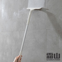 浴室地板/窗戶用矽膠刮水器-短柄款 (58cm)