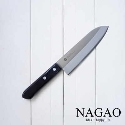 NAGAO 燕三條 VG-10 不鏽鋼三德刀 16.5cm