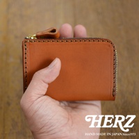 職人手作皮革Organ口袋拉鍊短夾 GS-32