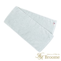 Broome ASH 今治柔韻波紋甘撚運動毛巾，淺藍色，尺寸約22x100cm