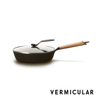 日本製琺瑯鑄鐵平底深鍋24cm+專用鍋蓋