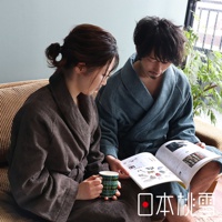 sensui SEK抗菌防臭超長棉浴袍/睡袍 M